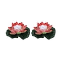 thumbnail image 1 of Luces solares flotantes para estanque, lámparas subacuáticas impermeables de 18 cm con cambio de color, a batería para decoración de jardín, piscina y fiestas., 1 of 6