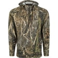 thumbnail image 2 of Drake Waterfowl Men's MST Breath 1/4-Zip Camo Hoodie Jacket, 2 of 4