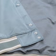 thumbnail image 7 of Men's Mitchell & Ness  Gray Los Angeles Dodgers Thunderstorm Head Coach Lightweight Satin Full-Snap Jacket, 7 of 7