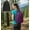 black+dark Purple, variant on Lightweight Waterproof Drawstring Sports Backpack Gym Sack for Men Women Travel Running