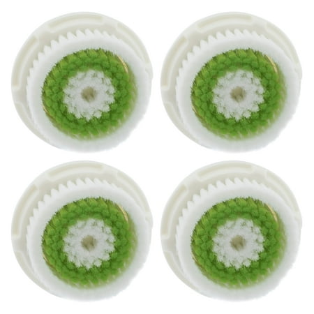 - 4-Pack Acne Prone Facial Cleansing Brush Heads for Clarisonic Mia 2 Pro