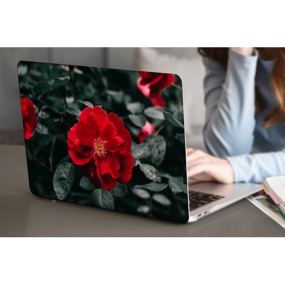 KSK KAISHEK Compatible with MacBook Pro 14 inchs Case 2023 2022 2021 Release Model A2779 M2/A2442 M1, Plastic Hard Protective Shell Case Cover, Rose series 0233