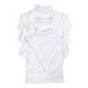 thumbnail image 1 of Playera Blanca Cuello Ruso Niño Niña Talla 2 A 12, 1 of 8
