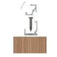 thumbnail image 3 of Kichler 1Tec130sf8 Ils Te 96" Long 30° / 60° Surface Mount Tape Light Channel - Silver, 3 of 3