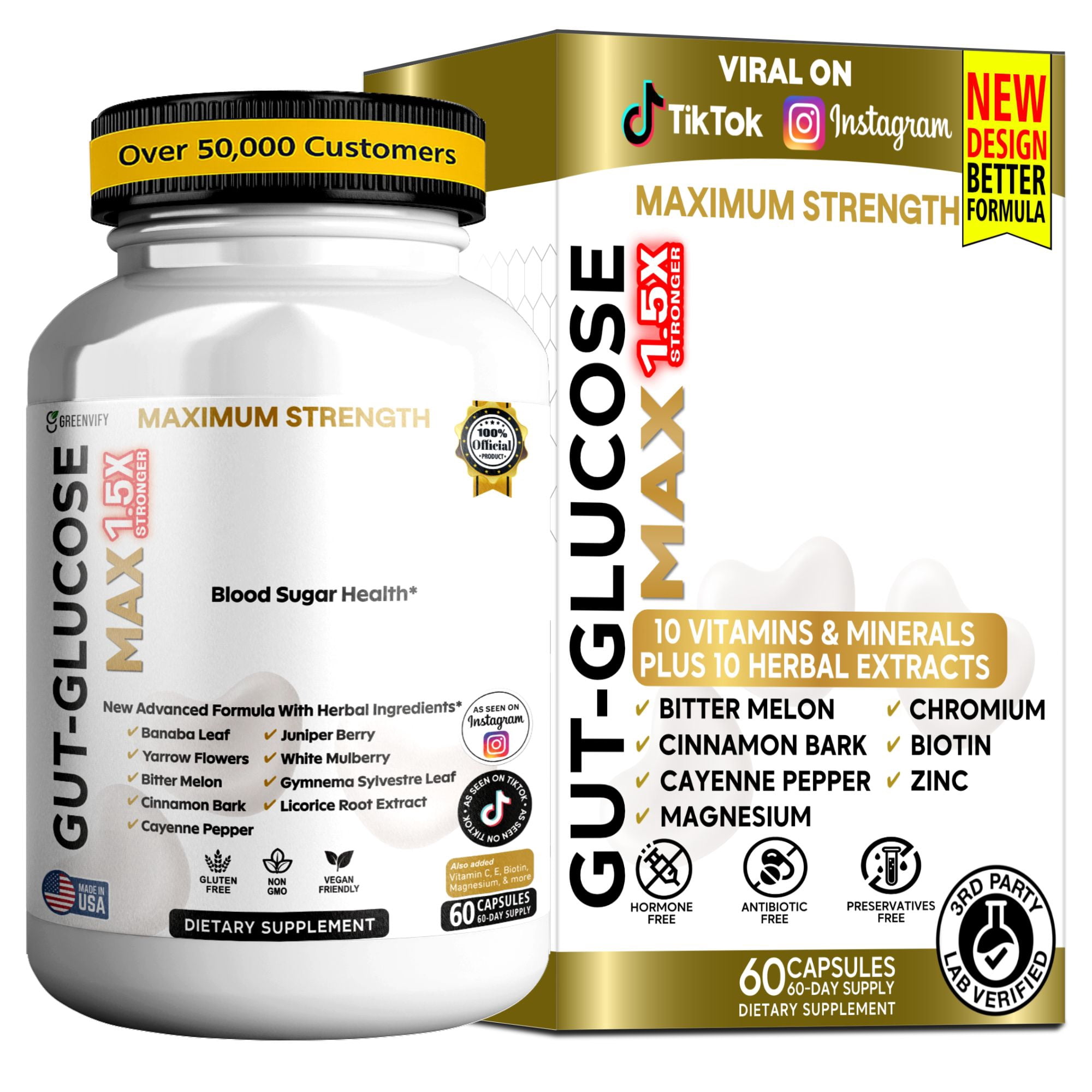 GreenVify Gut Glucose Max