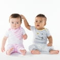 thumbnail image 3 of Little Star 100% Organic Cotton 3 Pack Baby Bodysuit, 3 of 4