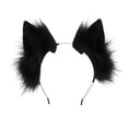 thumbnail image 1 of Ear Headband Photo Props Accesorios de Favor Headwear Kitten Ears Hood para negro 2 jinwen sombreros de cosplay, 1 of 7