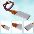 thumbnail image 3 of Jinsinto PTC Heating Element AC DC 12V Aluminum Shell Ceramic Heating Plate Temperature Ceramic Thermostatic Applicable Miniature Heater (220℃ 5—28W), 3 of 5