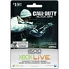 Xbox Live 1600 Points - COD Black Ops Art (Xbox 360)