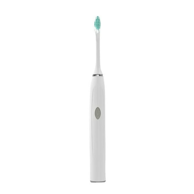 TopLLC Portable Toothbrush Electric Tooth-Brush For Adults With 3 Replacement Head Travel Smart Whitening Cleaning Electronic