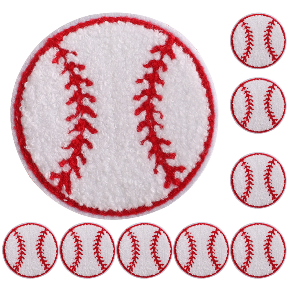 Patches Baseball Embroidered Badges Hat Applique Chenille Party