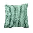 thumbnail image 1 of Coussin décoratif bleu Ivory Park à bulles, 1 of 1