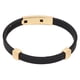 thumbnail image 5 of Pulsera de silicona Prevención estática Muñequeras Banda Eliminar la estática del cuerpo Pulsera Dorada y negra, 5 of 12