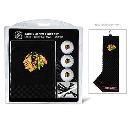 Team Golf Chicago Blackhawks Embroidered Towel Gift Set