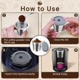 thumbnail image 4 of Vasos K reutilizables CTIANWXY para Keurig 1.0 de acero inoxidable, paquete de 2, 4 of 6