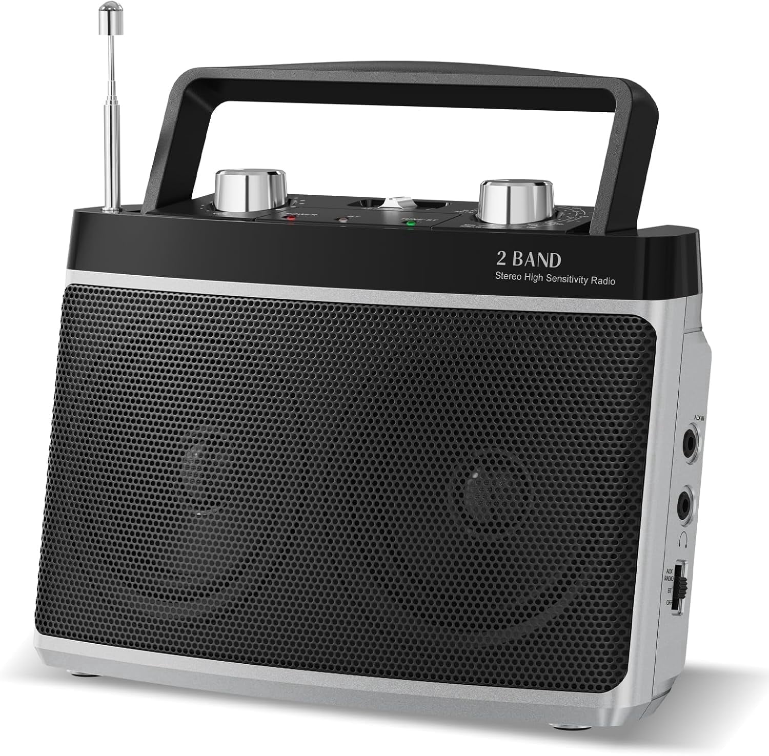 SANSUI F28 Mini Elderly FM Radio Outdoor Wireless Bluetooth