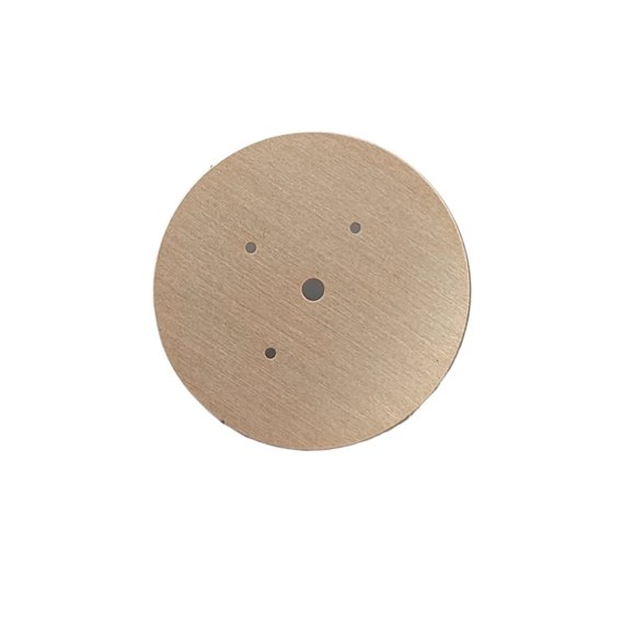 WANGQ 31.8mm Vertical Texture Blank Watch Dial Fit For VK63 Movement Without Numbers Watch Faces DIY Watch Accessories Replacement Parts