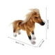 thumbnail image 2 of Caballo de peluche: caballo realista de peluche, juguete suave para niños, simulación, decoración del hogar, juguete de peluche para fiestas., 2 of 7