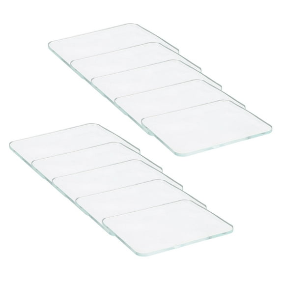 Raindrops Car Anti Slip Mat Phone Holder 10Pcs Transparent Silicone for Dashboard