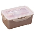 thumbnail image 2 of Dyegold Bento Lunch Box Clearance, Sandwich Containers, Plastic Food Storage Containers with Lids, Meal Prep Containers Reusable, Airtight Food Storage Containers for School, Work and Travel, 2 of 2