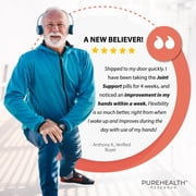 Joint Support NEM Eggshell Membrane with Boswellia Extract, Calcium & Turmeric by PureHealth Research