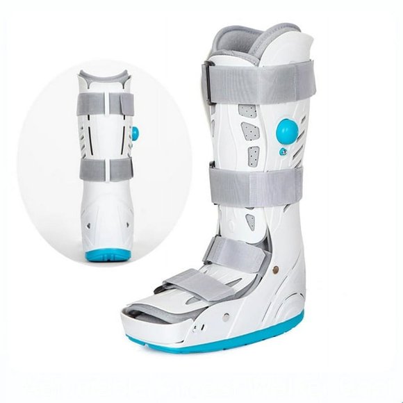 Medical Aircast Walker Boot Inflatable Ankle Protective Fracture Boot For Forefoot Or Midfoot Injury Left Right Foot