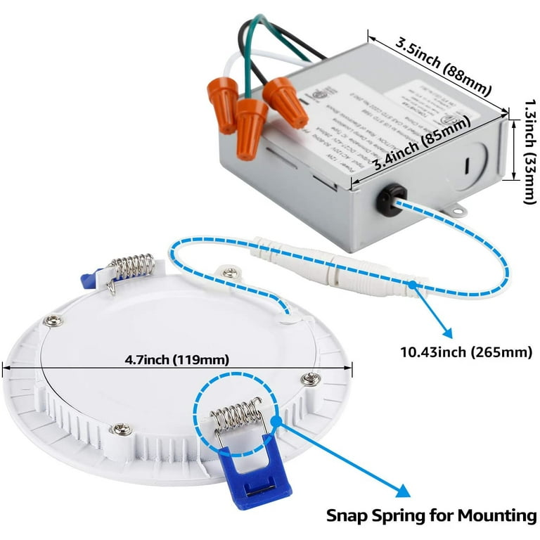 Recessed light that fits in junction box deals