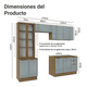 thumbnail image 3 of Cocina Integral Completa Armario de Vidrio Madesa Lux MG 04, 3 of 5