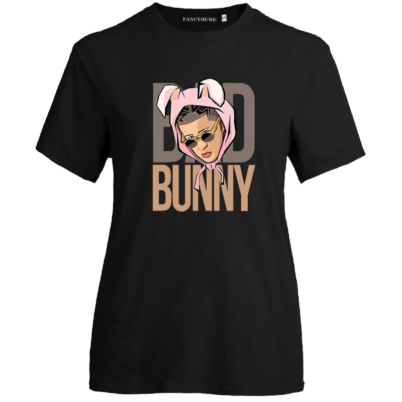 Kaboer KABOER 2020 Bad Bunny TShirt Men Women TShirts Bad Bunny