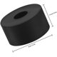 thumbnail image 2 of Almohadillas de Goma Redondas para Pies de Maceta, Antichoque y Absorbentes, Ideales para Jardín y Electrodomésticos, Color Negro, 2 of 4