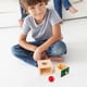 thumbnail image 1 of Jugue Montessori de madera rompecabezas de bloques de cognición de Color Ehuebsd forma geométrica juego a juego juego de inteligencia regalos para niños, 1 of 8