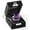 Purple, variant on Small Cremation Memorial Urn for Human Ashes, Purple with Silver Stripe Keepsake Urn