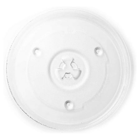 

Galnuat 10.5Inch Plate Spare Dish Durable Universal Turntable Glass Plates Round Replacement Plate