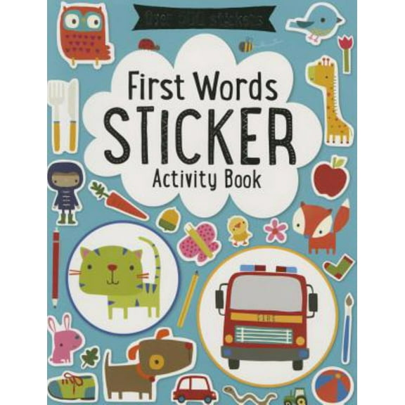 First Words Sticker Activity Book (Paperback)