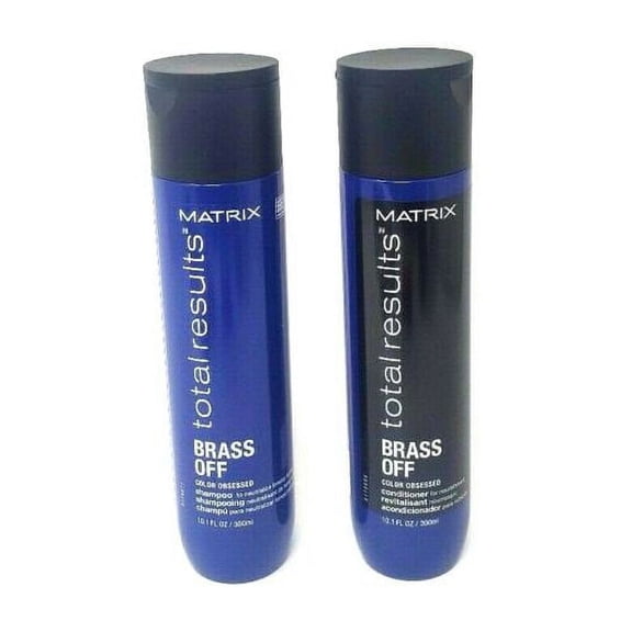 Matrix Total Results Brass Off Shampoo and Conditioner Set (10.1 fl oz each)