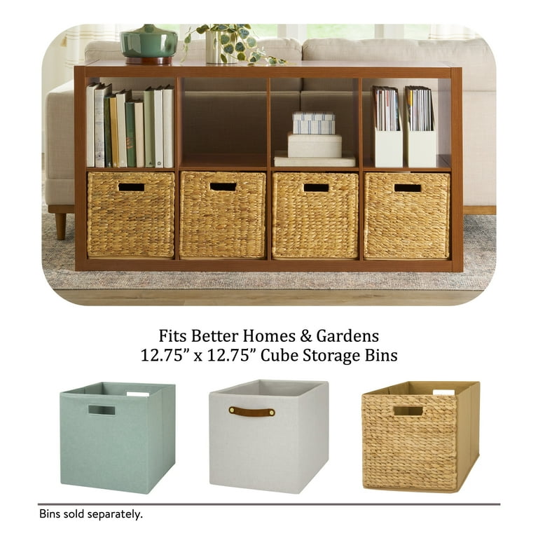 Better Homes & Gardens 8 Cube Storage Organizer, Acorn - Walmart.com