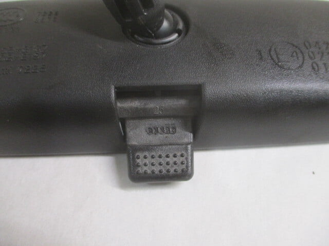 Pre-Owned Toyota Corolla Yaris Manual Rear View Mirror OEM LKQ - Verify Specific Vehicle Fitment In Description - (Good)