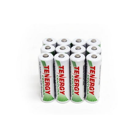 Tenergy Centura AA 2000mAh Low Self-Discharge (LSD) NiMH Rechargeable Batteries, (Best Lsd Nimh Batteries)