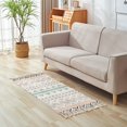 thumbnail image 2 of XmhyTop Boho Bath Rug Bohemian Area Kitchen Runner Rug with Tassels Cotton Washable Carpet Mat Decoration,23*35inch(01), 2 of 5