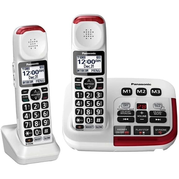 Teléfono inalámbrico Panasonic KX-TGM420W con contestador automático