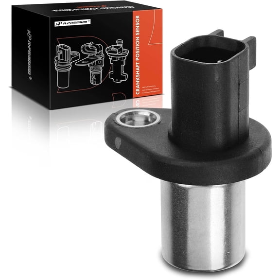 A-Premium Engine Crankshaft Position Sensor Compatible with Jaguar S-Type 2000-2008, Super V8 2005-2009, Vanden Plas 1999-2009, XF, XJ8, XJR, XK, XK8, XKR, 4.0L 4.2L, Replace# XW4Z6C315BB