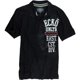 thumbnail image 1 of Ecko Unltd. Polo de rugby con números verticales SS para hombre, negro, extra pequeño, 1 of 1