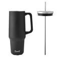 thumbnail image 2 of S'well 40 oz XL Insulated Stainless Steel Tumbler Onyx Black, 2 of 4