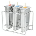 thumbnail image 4 of Stainless Steel Ice Cream  Set, DIY Kitchen Tool with Cleaning Brush Kit, for Frozen Treats, 4 of 7