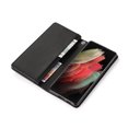 thumbnail image 6 of Galaxy S21 Ultra Wallet Case,Allytech Bling Flip Folio PU Leather Magnetic Kickstand Cell Phone Cover with Credit Card Holder,Zipper Pocket Wrist Strap for Samsung Galaxy S21 Ultra 5G 6.8 Inch, Black, 6 of 7