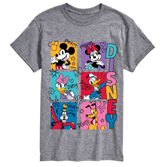 Disney - Mickey And Friends Yearbook - Men's Short Sleeve Graphic T-Shirt