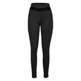 thumbnail image 4 of Mrat Womens Pants Workout Full Length Yoga Pants Ladies Stretch Yoga Leggings Fitness Running Gym Sports Full Length Active Pants Female Pants Dressy Casual Black XXXL, 4 of 8
