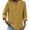 Yellow, variant on Gamivast or 3/4 Sleeve Linen Tops for Women 2025 Loose Fit V Neck Button Down Shirts Travel Vacation Solid Summer Beach Shirts Black M Previous History