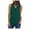 Green, variant on VEKDONE Zip up V-Neck Tank Tops for Women Summer Sleeveless Plus Size Tunics Tops Solid Color Loose Fit Lightweight Lounge Tanks Green XX-Large