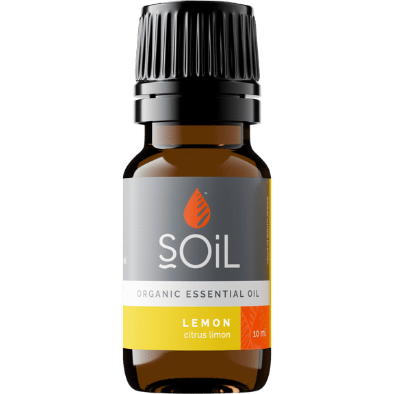 SOiL Organic Lemon Essential Oil - 10ml